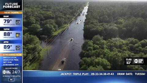 North Port homeowners see flooding after Elsa