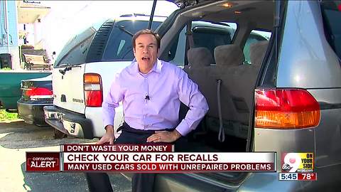 How to check your car for unrepaired recalls