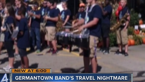 Germantown HS band stuck in Philadelphia after flight to Rome gets cancelled
