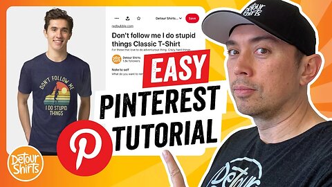 How to Use Pinterest with RedBubble for Beginners on Print on Demand | Get More Views