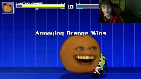 Annoying Orange VS Invader Zim The Alien In An Epic Battle In The MUGEN Video Game With Commentary