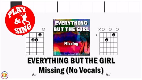 EVERYTHING BUT THE GIRL Missing FCN NO VOCALS