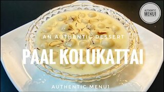 Paal (milk) kolukattai | Delicious dessert using simple ingredients |