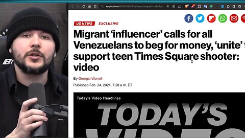 Venezuelans RAISE MONEY For Times Square SHOOTER PROVING How Illegal Immigration Will END The US