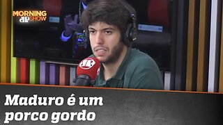 Caio Coppolla: “Num país de pessoas magras, Maduro é um porco gordo”