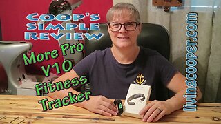 Coop's Simple Review - More Pro V10 Fitness Tracker