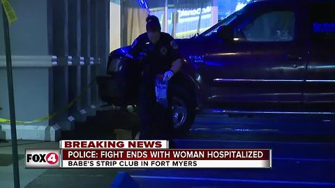 Fight at Babe's Strip Club sends woman to hospital