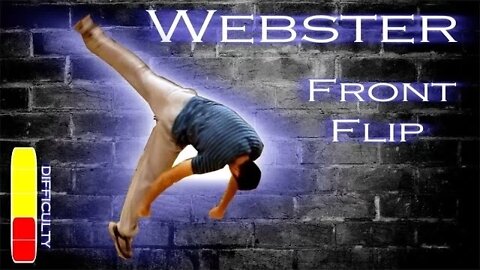 How to WEBSTER Front Flip - Free Running Tutorial