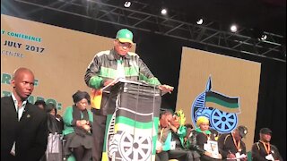 Let's talk about reigniting SA economy at #ANCNPC - Zuma (njw)