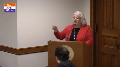 Sally Grubbs Speech At Georgia Senate Hearing 🟠⚪🟣