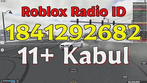Kabul Roblox Radio Codes/IDs