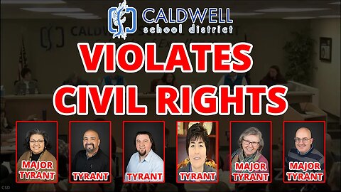 Citizens Rights Violated by School Board