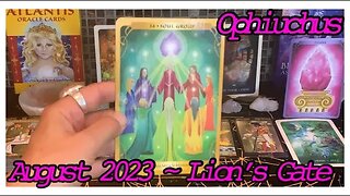 Ophiuchus ~ Love-based CommUnity! 👑August 2023 Lion’s Gate Portal Tarot & Oracle Reading 🔮🌻🌞