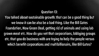 Special Districts: Question 13 - People or Corporations