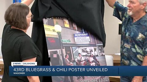 43rd Bluegrass and Chili poster unveiled