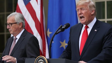 Trump Announces Deal With EU To Reduce Trade Barriers, Tariffs
