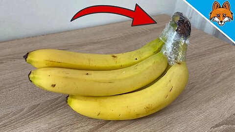 THIS is why you should wrap CLING WRAP around your Bananas 💥