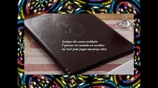 Amigos são como cardápio, cuidado ao escolher! [Frases e Poemas]