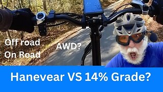 Hanevear AWD H100 Hill Climb Tests: Can It Make It Up A 14% Grade?