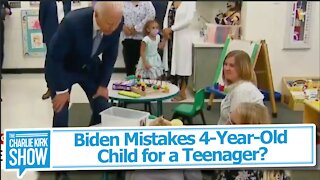 Biden Mistakes 4-Year-Old Child for a Teenager?