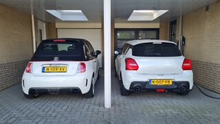 Owner of 1.4 Turbo Brethren: ABARTH 595C TURISMO & SUZUKI Swift Sport Hybrid Enthusiast OBSERVATIONS