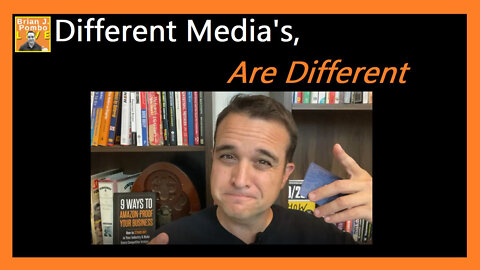 Different Media's, Are Different 😉