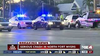 Motorcylist injured in North Fort Myers crash on U.S. 41