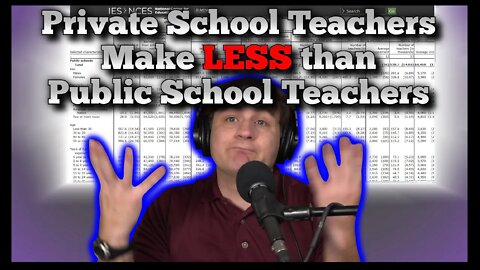 FACTS: Private School Teachers Make LESS Money than Public School Teachers
