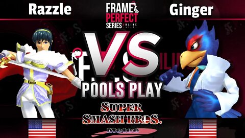 FPS3 Online Pools - Razzle (Marth) vs. Ginger (Falco) - Smash Melee