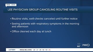 Lee Physican Group cancels routine visits