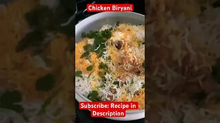 Chicken Biryani Recipe #india #pakistan #sindh #viral #food #hyderabad #cooking #vlog #subscribe #ny