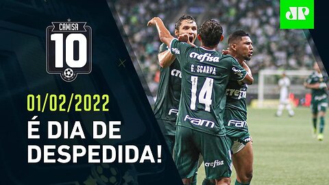 É HOJE! Palmeiras faz o ÚLTIMO JOGO antes da VIAGEM ao Mundial! | CAMISA 10 – 01/02/22