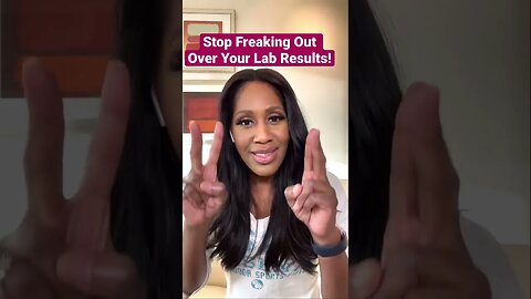 STOP Freaking Out About Your Lab Results! 📈 #shorts