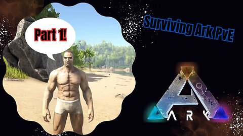 ARK: Surviving On a PvE Cluster - Part 1 | Setting Up Base & Getting The Essentials