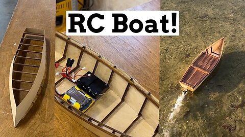 I Made A Wood Boat!