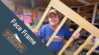 How To Build A Face Frame for Cabinets and Furniture || The Recreational Woodworker