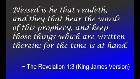 Revelation is NOT an ENDTIME Prophecy