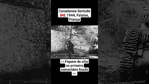Canadense Sortudo 🇨🇦: 1944, Falaise, França #war #guerra #ww2 #history