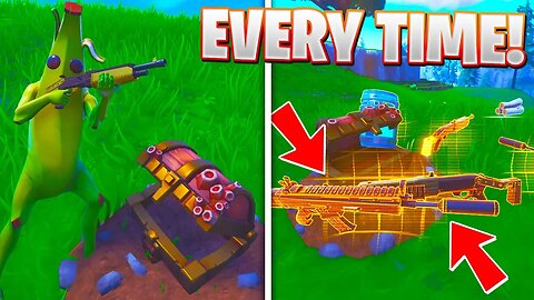NEW Legendary "TREASURE CHEST" In Fortnite! (How To Get Guaranteed Legendary Items!)