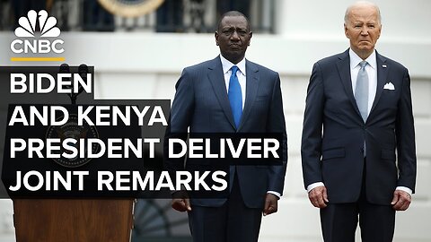 President Biden and Kenya's President William Ruto hold a joint news conference — 5/23/24