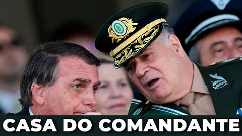 MANIFESTAÇÕES EM FRENTE A CASA DO COMANDANTE DO EXÉRCITO EM BRASÍLIA