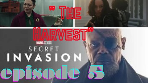 Secret Invasion Ep 5 : " It's Time, Lets Finish This" - A Livestream Review #secretinvasionep5