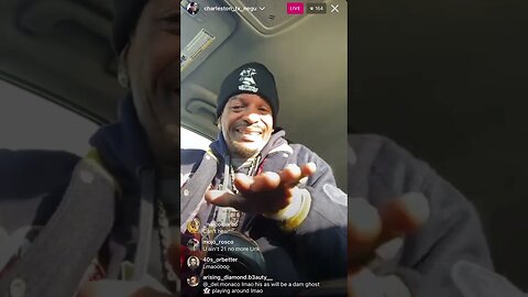 CHARLESTON WHITE IG LIVE: Charleston BOPPING FUTURE & Gets Disrespectful & Goes Off On… (15/03/23)