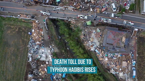 Death toll due to Typhoon Hagibis rises