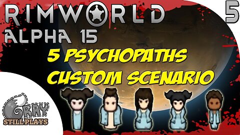 Rimworld Alpha 15 Evil Custom Scenario | Setting up the Beginner Killbox Defense | Part 5 | Gameplay