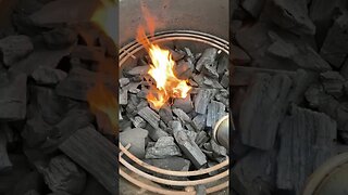 Firing up the pit for a pork butt