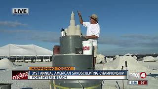 American Sandsculpting Championship begins on Fort Myers Beach -- Importance of the event to Fort Myers Beach