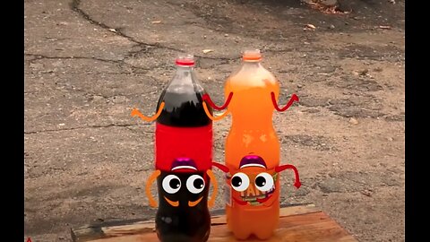 Doodle Coca-Cola vs. Mentos Experiment: Explosive Fun Unleashed!