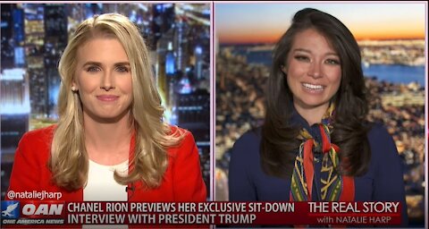 The Real Story - OANN Exclusive Trump Sit-Down with Chanel Rion