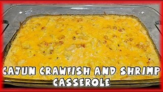 [Keto] Cajun Crawfish and Shrimp Casserole